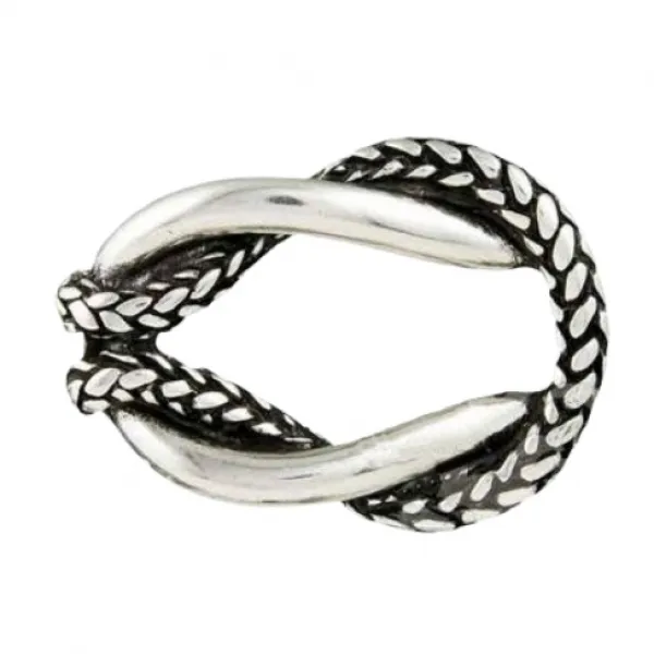 Design Gürtelschnalle Kordel silber von Umjubelt